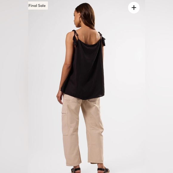 Amour Vert Black Cor Cor Sierra Tank, Medium, NWT - Picture 4 of 10